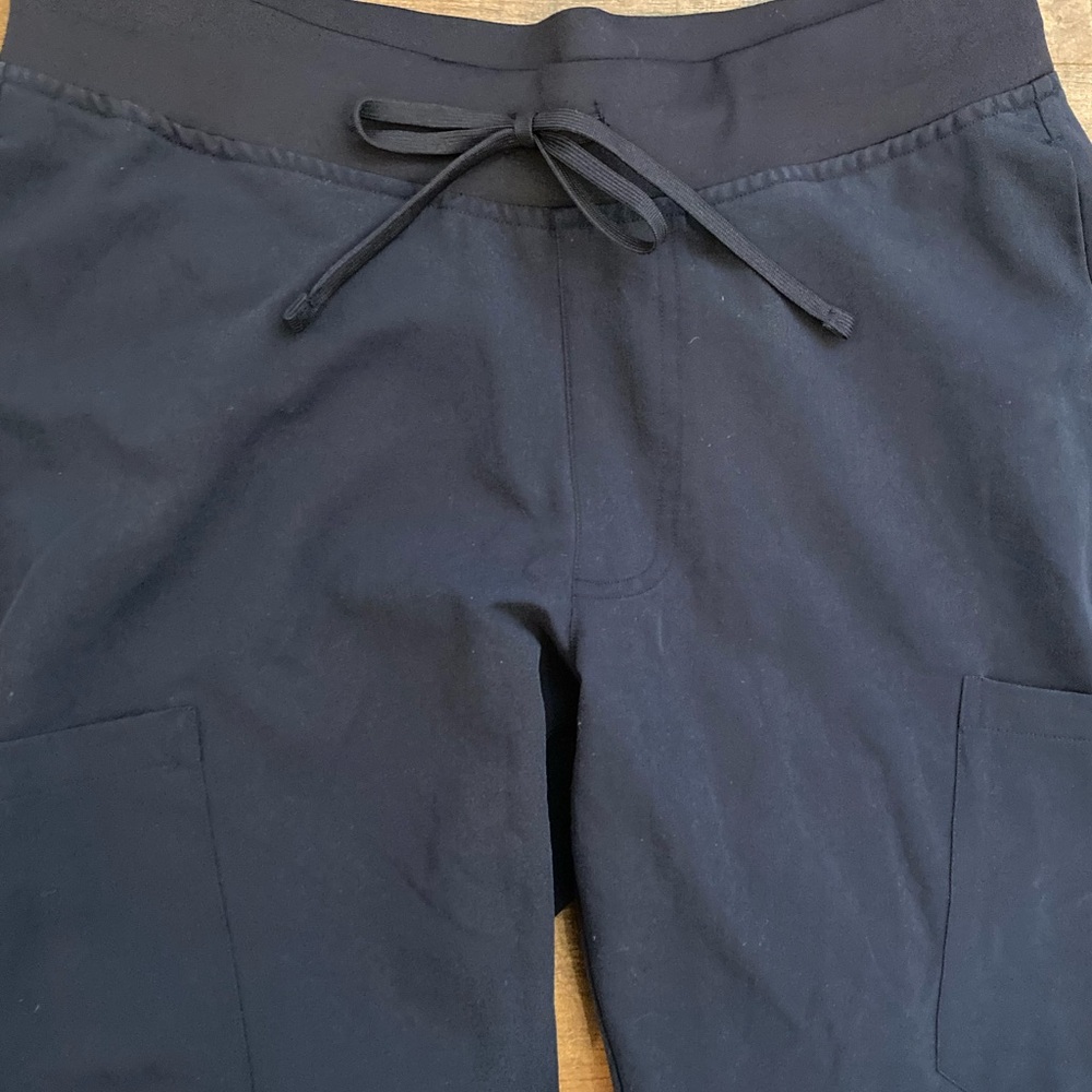 Mandala Equa-Tek Jogger Scrub Pants Petite Medium Nurse Healthcare Uniform - Picture 2 of 9